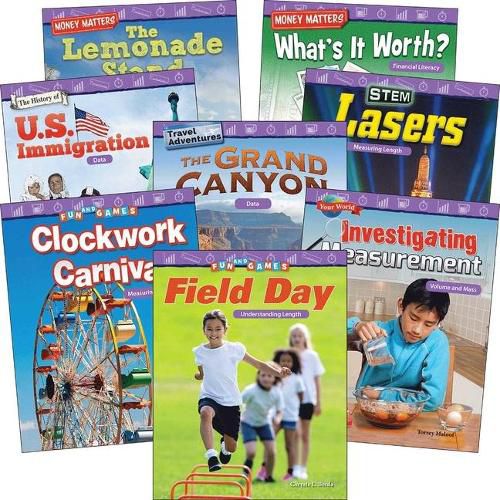 Cover image for Measurement and Data: Grades 2-3 (8-Book Set)