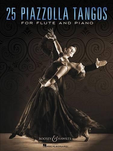 Cover image for 25 Piazzolla Tangos: For Flute and Piano