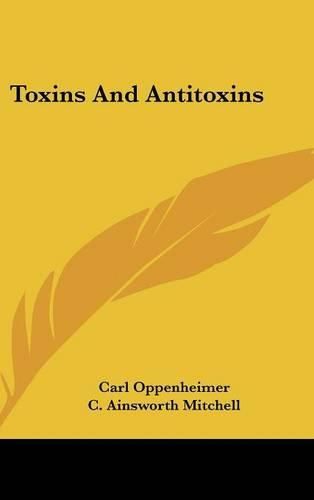 Cover image for Toxins and Antitoxins