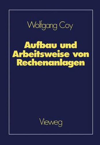 Cover image for Aufbau Und Arbeitsweise Von Rechenanlagen