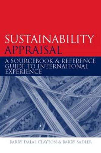 Cover image for Sustainability Appraisal: A Sourcebook and Reference Guide to International Experience