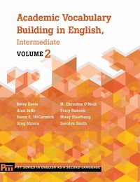 Cover image for Academic Vocabulary Building in English, Intermediate Volume 2