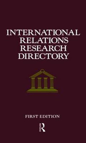 Cover image for International Relations Research Directory