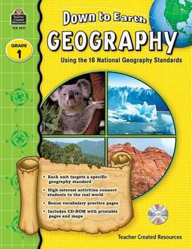 Cover image for Down to Earth Geography, Grade 1