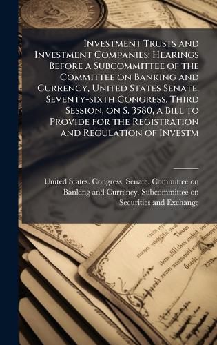Cover image for Investment Trusts and Investment Companies