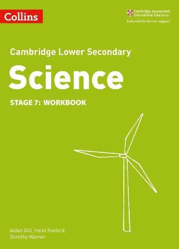 Cover image for Lower Secondary Science Workbook: Stage 7