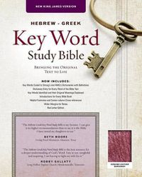 Cover image for Hebrew-Greek Key Word Study Bible-NKJV