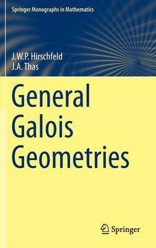 Cover image for General Galois Geometries