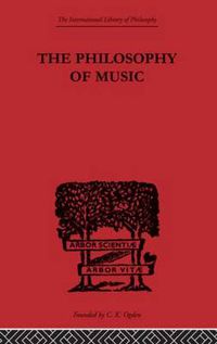 Cover image for The Philosophy of Music