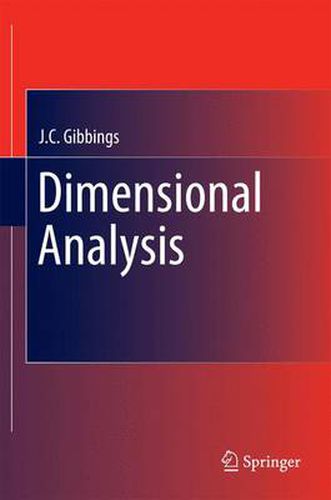 Cover image for Dimensional Analysis