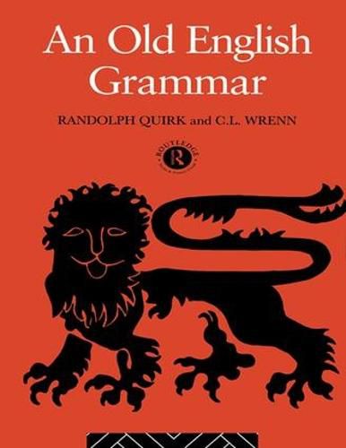 Cover image for An Old English Grammar