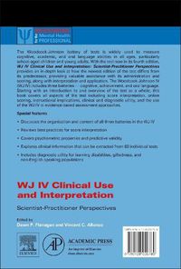 Cover image for WJ IV Clinical Use and Interpretation: Scientist-Practitioner Perspectives