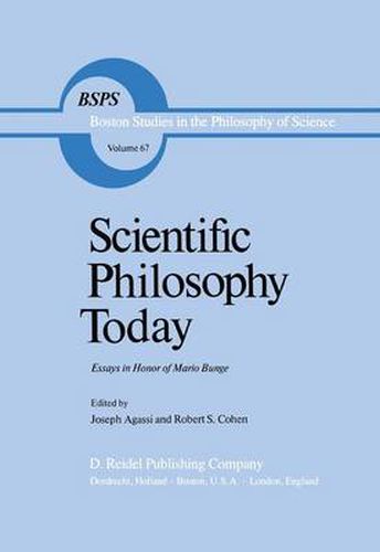 Cover image for Scientific Philosophy Today: Essays in Honor of Mario Bunge