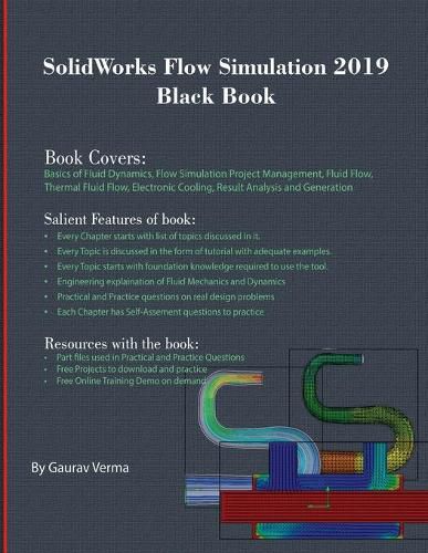 Cover image for SolidWorks Flow Simulation 2019 Black Book