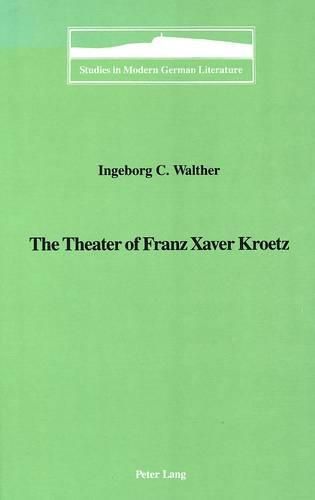 Cover image for The Theater of Franz Xaver Kroetz