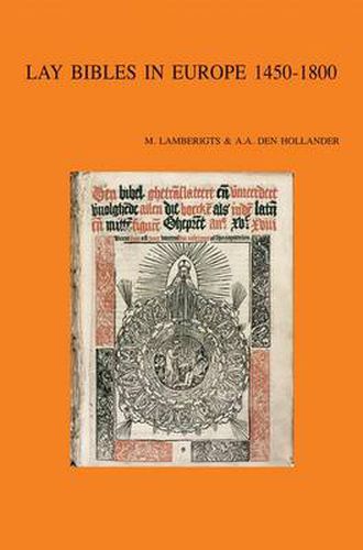 Cover image for Lay Bibles in Europe 1450-1800
