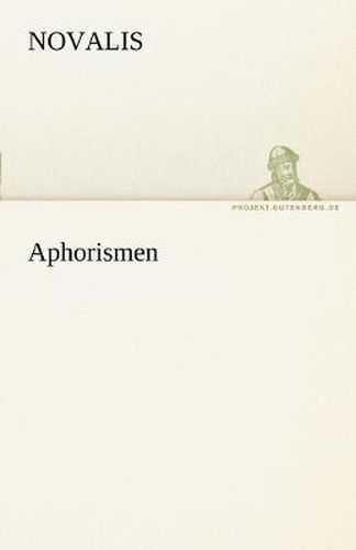 Cover image for Aphorismen