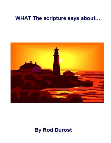 Cover image for WHAT The scripture says about...