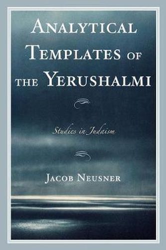 Cover image for Analytical Templates of the Yerushalmi