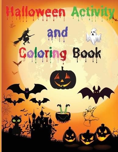 Cover image for Halloween Activity and Coloring Book