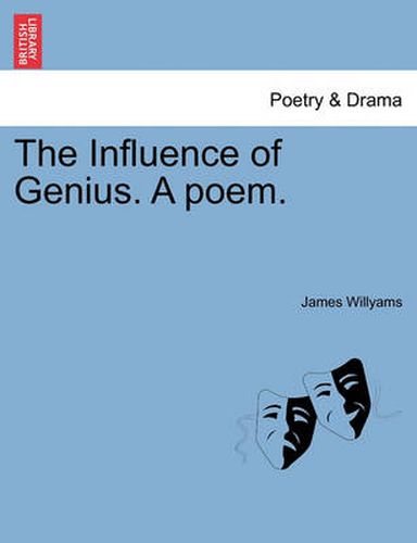 Cover image for The Influence of Genius. a Poem.