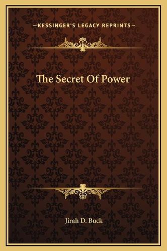 Cover image for The Secret of Power