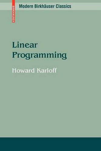 Cover image for Linear Programming