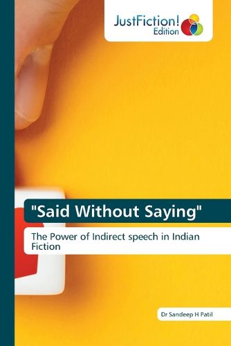 Cover image for "Said Without Saying"