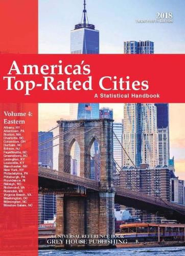 Cover image for America's Top-Rated Cities, Volume 4 East, 2018