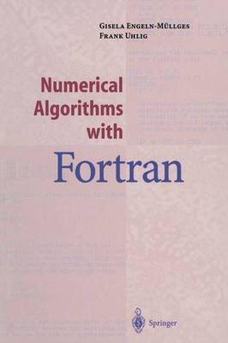 Cover image for Numerical Algorithms with Fortran