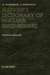 Cover image for Elsevier's Dictionary of Nuclear Engineering