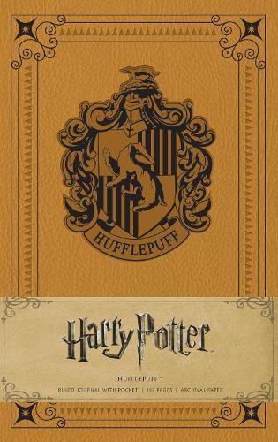 Cover image for Harry Potter: Hufflepuff Hardcover Ruled Journal