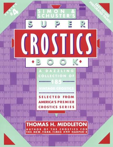 Cover image for Simon & Schusters Super Crostics # 4