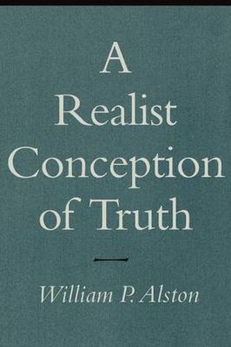 Cover image for A Realist Conception of Truth