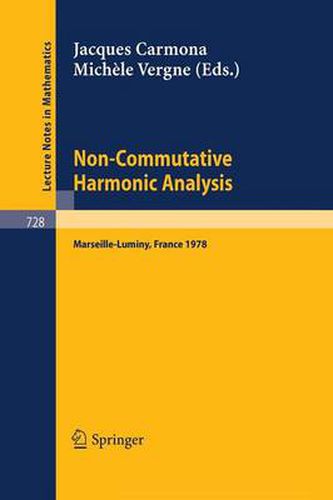 Cover image for Non-Commutative Harmonic Analysis: Proceedings