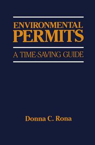 Cover image for Environmental Permits: A Time-Saving Guide