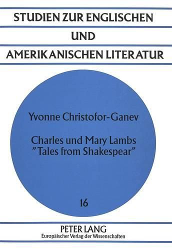 Cover image for Charles Und Mary Lambs -Tales from Shakespear-