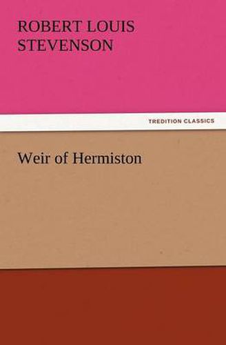 Cover image for Weir of Hermiston