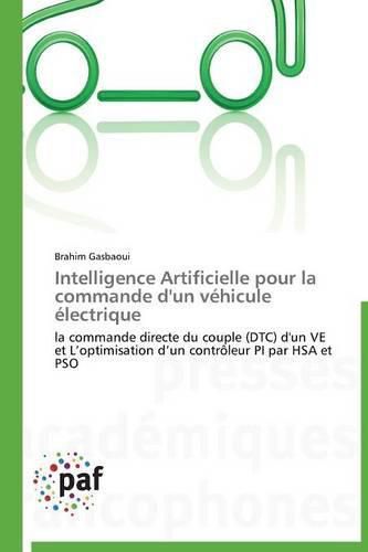 Cover image for Intelligence Artificielle Pour La Commande d'Un Vehicule Electrique