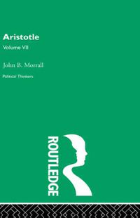 Cover image for Aristotle: Volume VII
