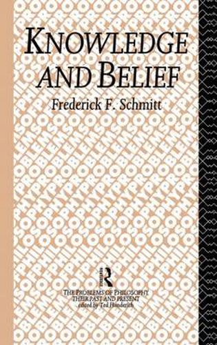 Cover image for Knowledge and Belief