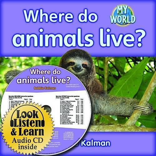 Cover image for Where Do Animals Live? - CD + Hc Book - Package