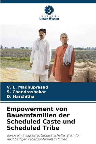 Cover image for Empowerment von Bauernfamilien der Scheduled Caste und Scheduled Tribe