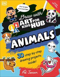 Cover image for Draw with Art for Kids Hub Animals