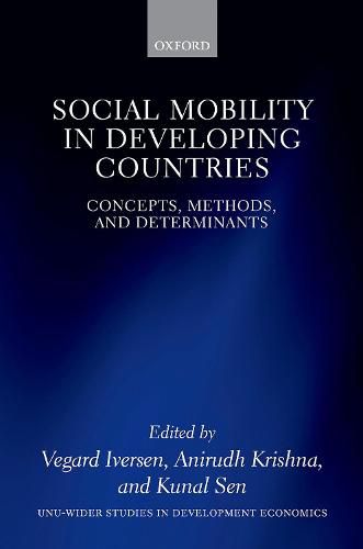 Cover image for Social Mobility in Developing Countries: Concepts, Methods, and Determinants