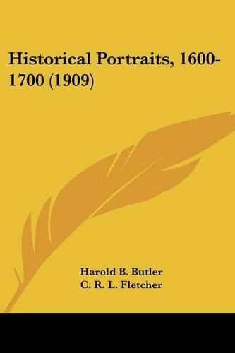 Historical Portraits, 1600-1700 (1909)