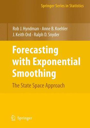 Forecasting with Exponential Smoothing: The State Space Approach