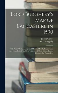 Cover image for Lord Burghley's Map of Lancashire in 1590