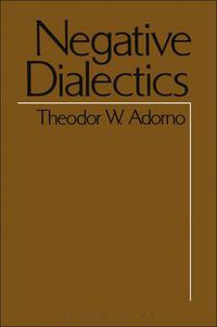 Cover image for Negative Dialectics