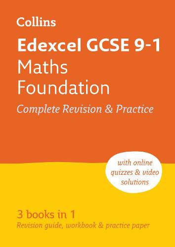 Edexcel GCSE 9-1 Maths Foundation All-in-One Complete Revision and Practice: Ideal for Home Learning, 2023 and 2024 Exams